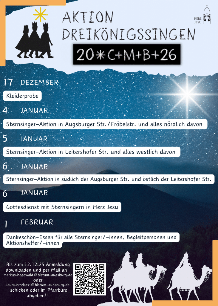 Werbung Sternsinger Werden