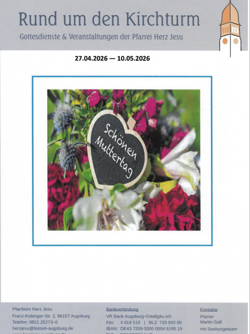 Rund Um Den Kirchturm 27.04. 10.05.26