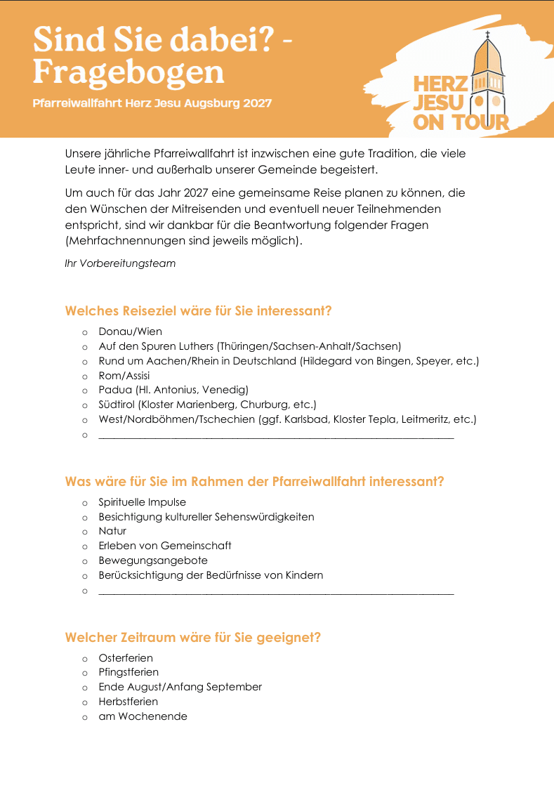 Fragebogen